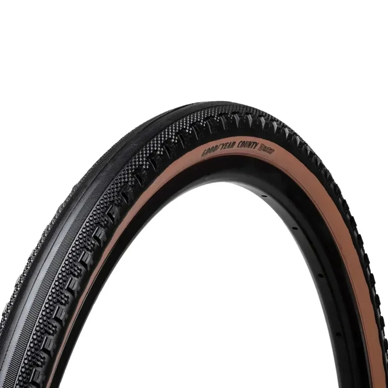 Goodyear County Ultimate Tubeless CMPL 700x40c Gravel Tyre - Tan